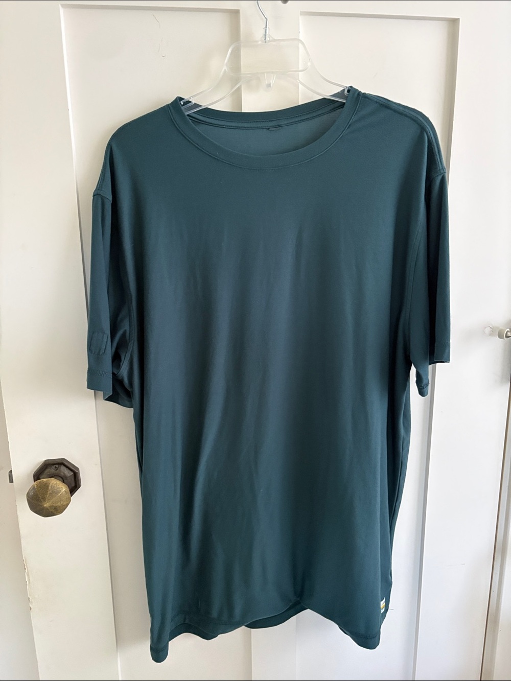 VGuC Vuori Strato Teal Tech Tee shirt men’s Sz XL